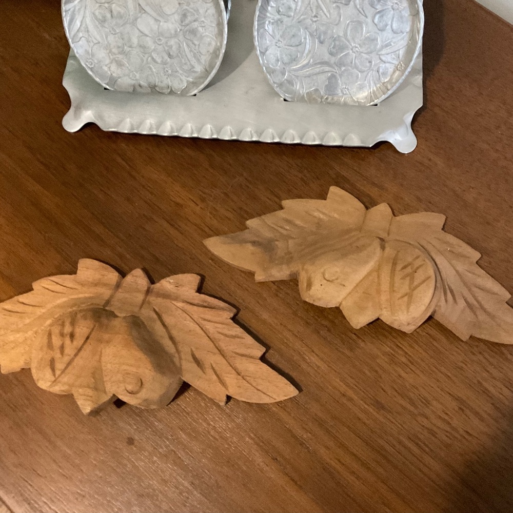 Restorers walnut drawer pulls